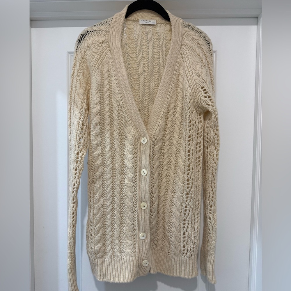 Equipment Knit Cardigan